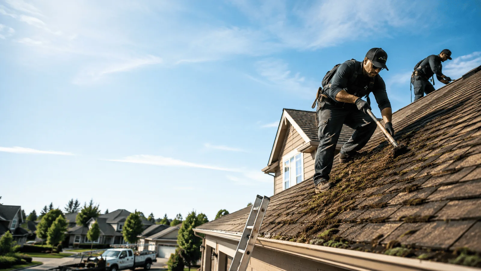 Roof Moss Removal in Burchard, NE near me